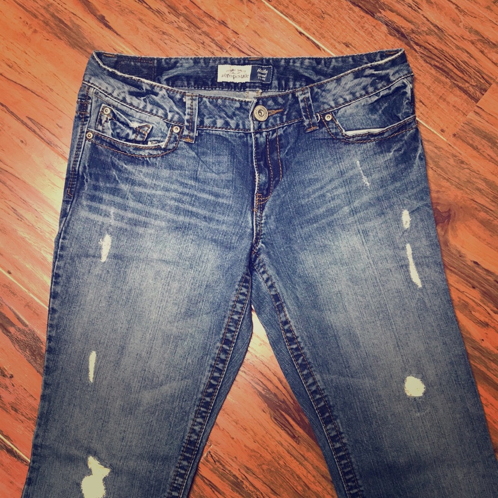 Aeropostale Skinny Flare Jeans